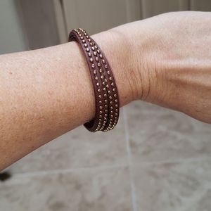 Studded wrap bracelet